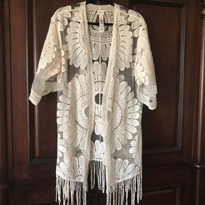 Chico's Off-White Summer Jacket